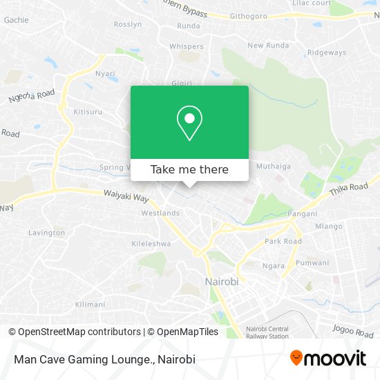 Man Cave Gaming Lounge. map