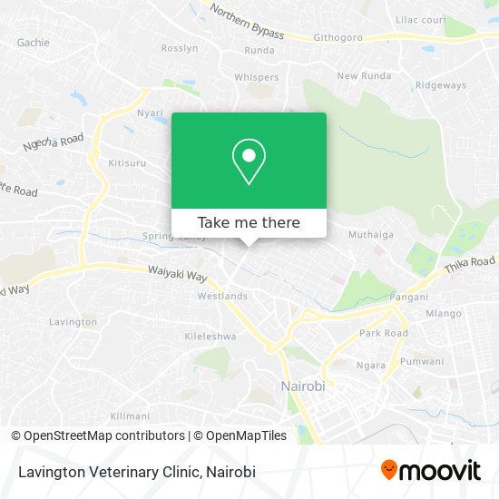 Lavington Veterinary Clinic map