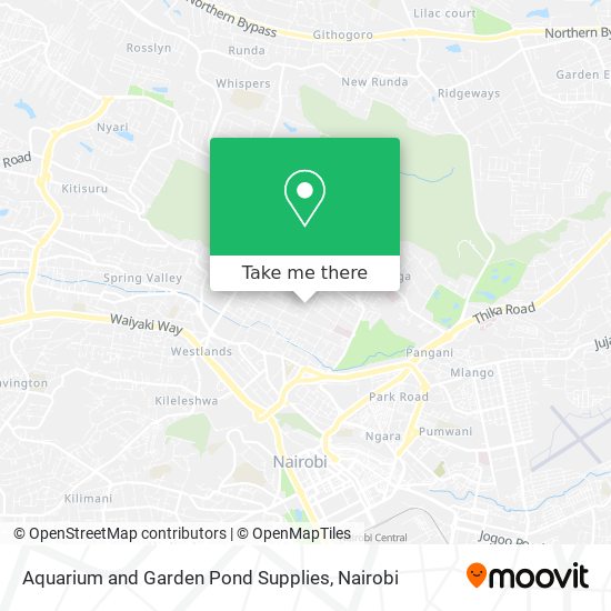 Aquarium and Garden Pond Supplies map