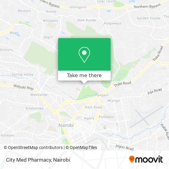 City Med Pharmacy map