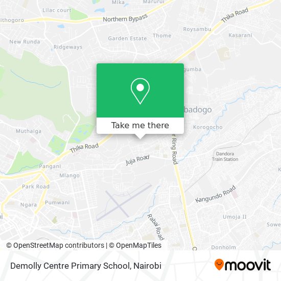 Demolly Centre Primary School map