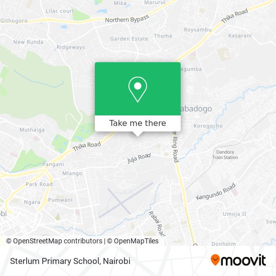 Sterlum Primary School map