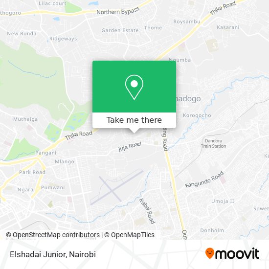 Elshadai Junior map