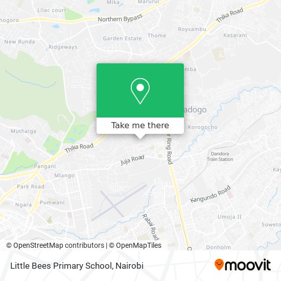 Little Bees Primary School map