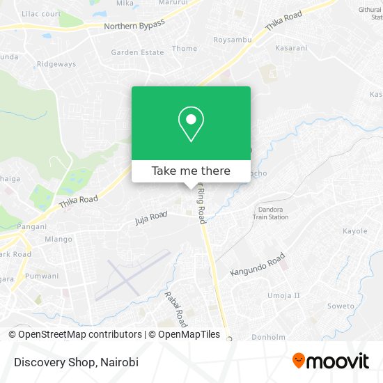 Discovery Shop map