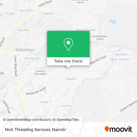 Nick Threading Services map