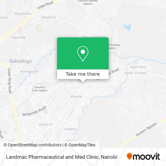 Landmac Pharmaceutical and Med Clinic map