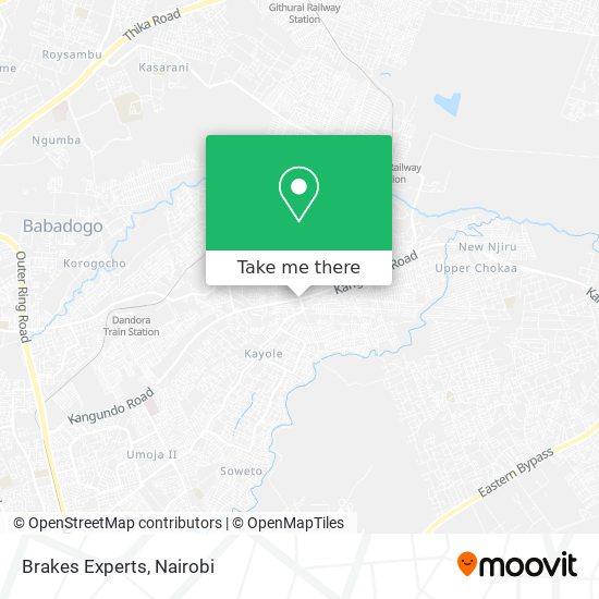 Brakes Experts map