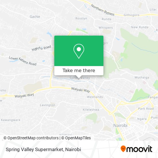 Spring Valley Supermarket map