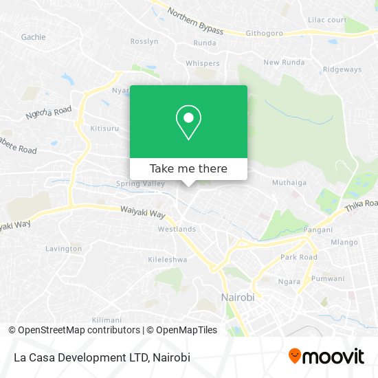 La Casa Development LTD map
