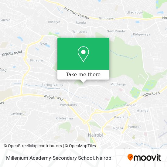 Millenium Academy-Secondary School map