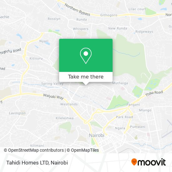 Tahidi Homes LTD map