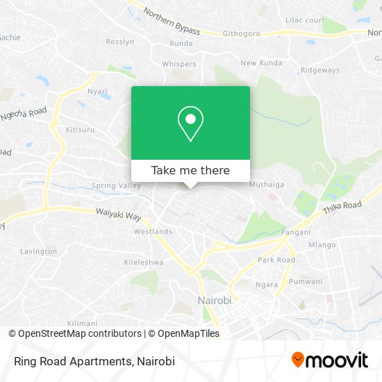 Ring Road Apartments map