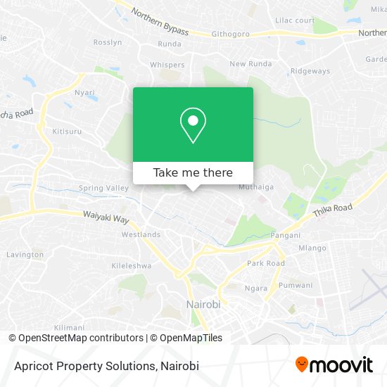 Apricot Property Solutions map