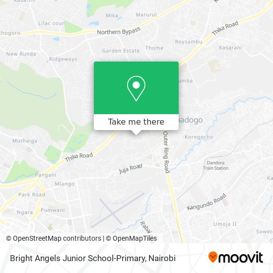 Bright Angels Junior School-Primary map