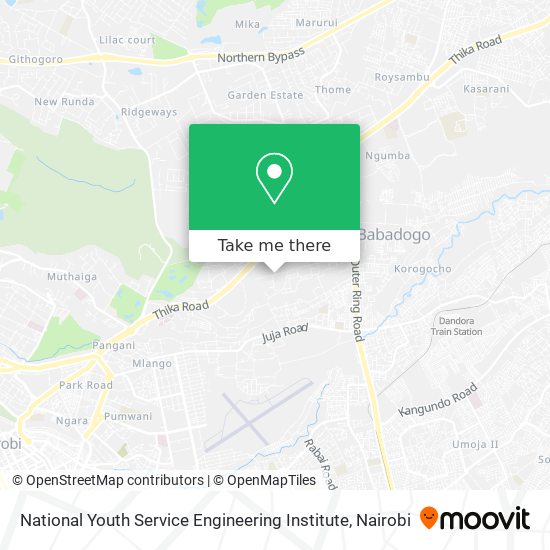National Youth Service Engineering Institute map