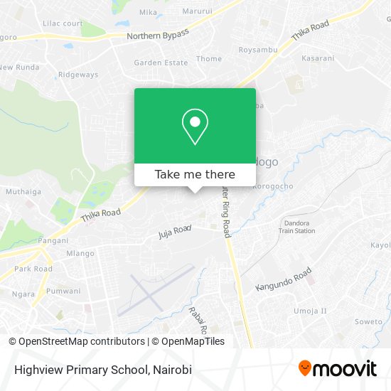 Highview Primary School map