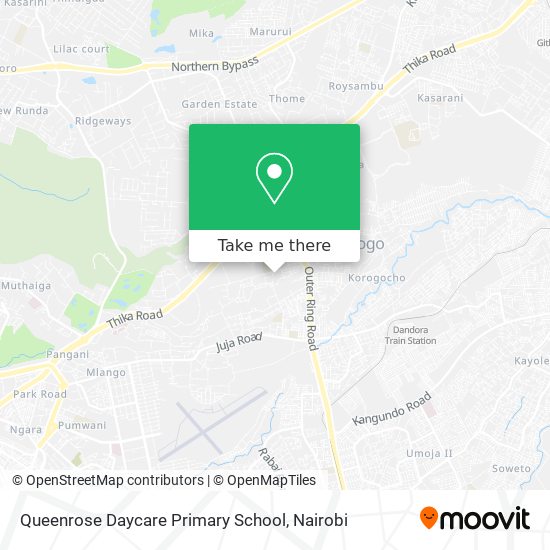 Queenrose Daycare Primary School map