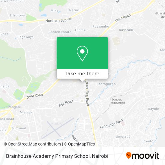 Brainhouse Academy Primary School map