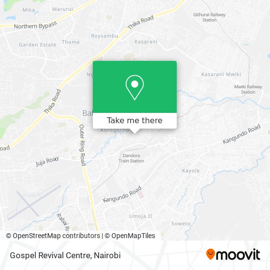 Gospel Revival Centre map