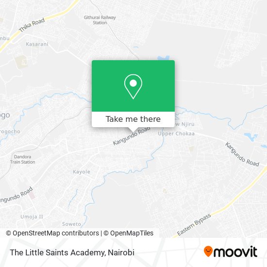 The Little Saints Academy map