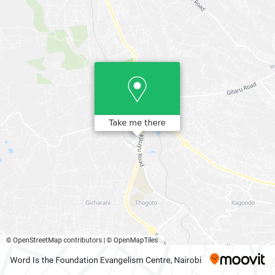 Word Is the Foundation Evangelism Centre map