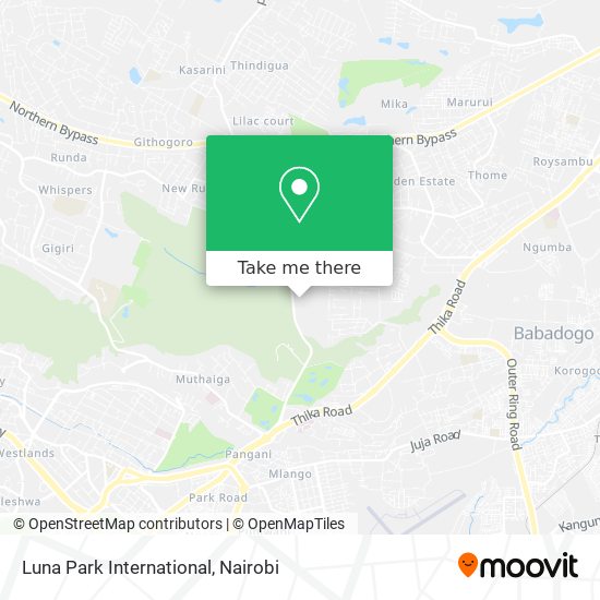 Luna Park International map