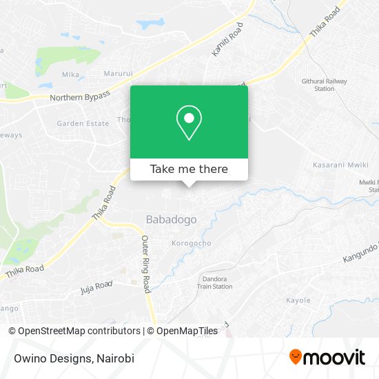 Owino Designs map