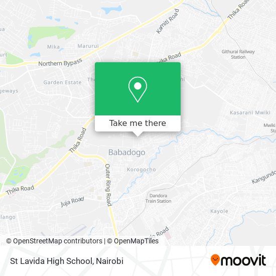 St Lavida High School map