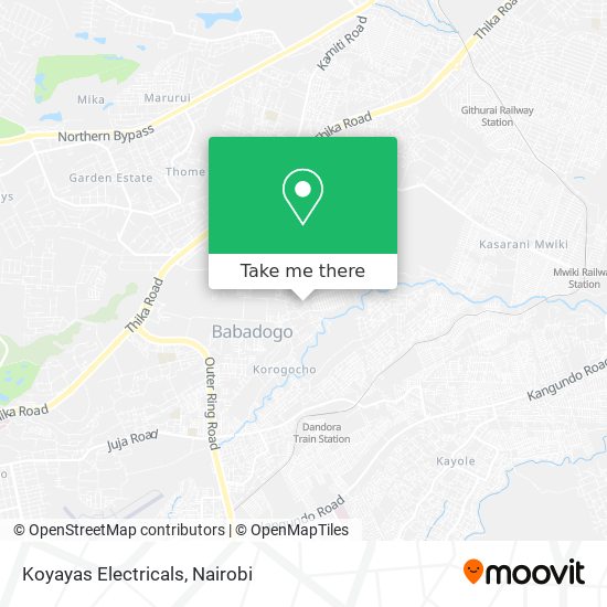 Koyayas Electricals map
