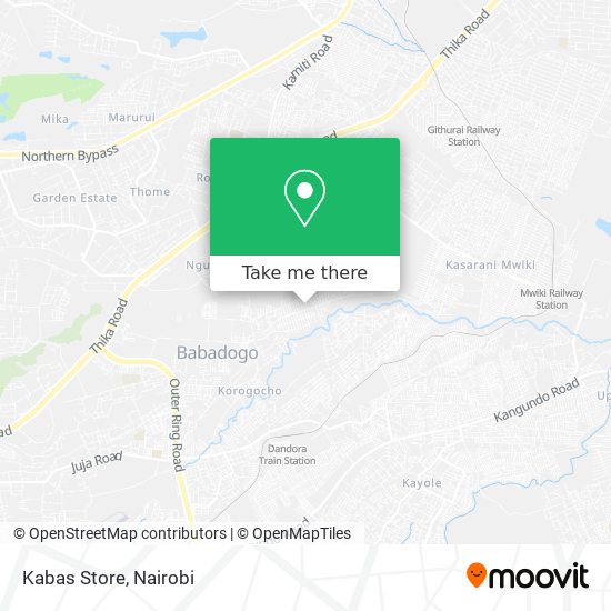 Kabas Store map