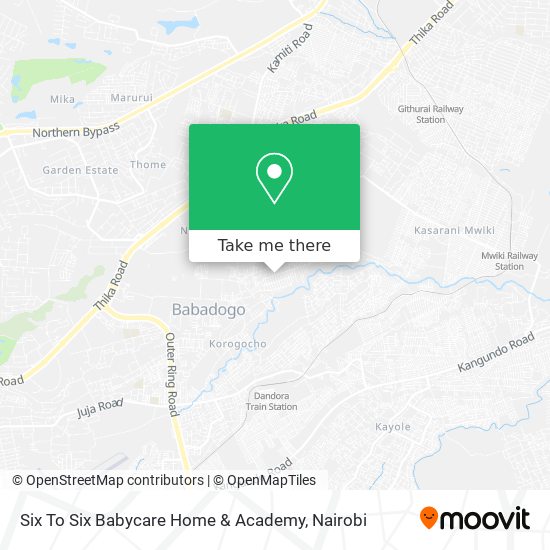 Six To Six Babycare Home & Academy map