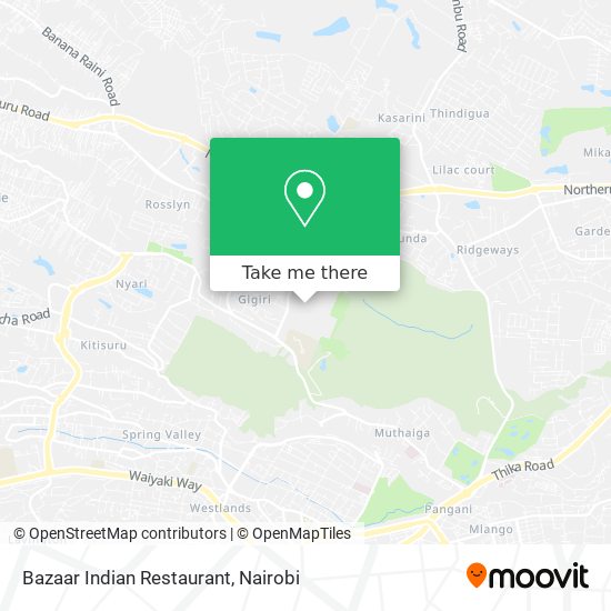 Bazaar Indian Restaurant map