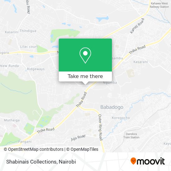 Shabinais Collections map