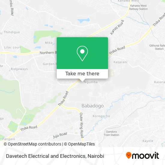 Davetech Electrical and Electronics map
