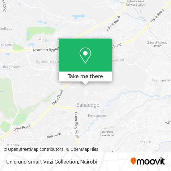 Uniq and smart Vazi Collection map