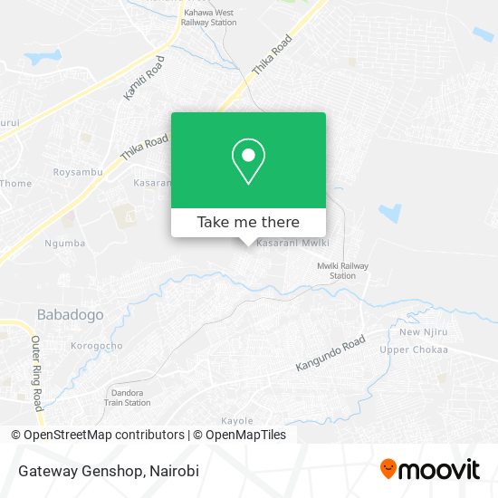 Gateway Genshop map