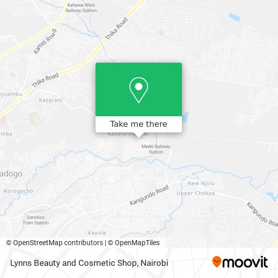 Lynns Beauty and Cosmetic Shop map