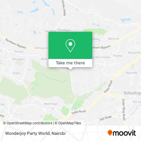Wonderjoy Party World map