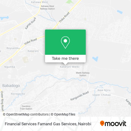 Financial Services Famand Gas Services map