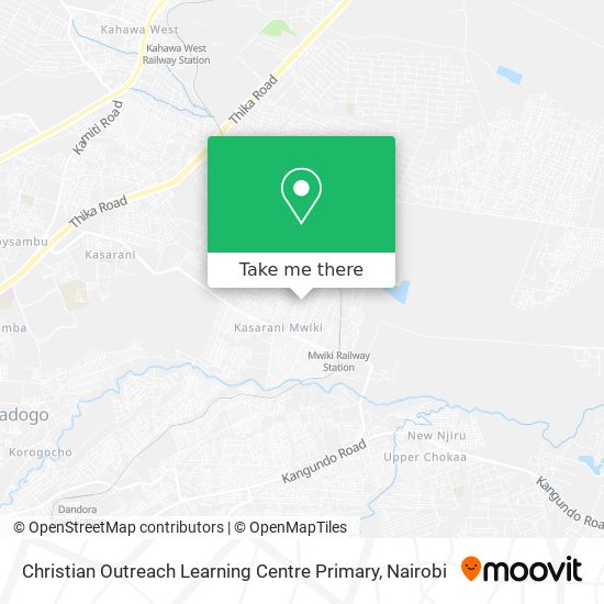 Christian Outreach Learning Centre Primary map
