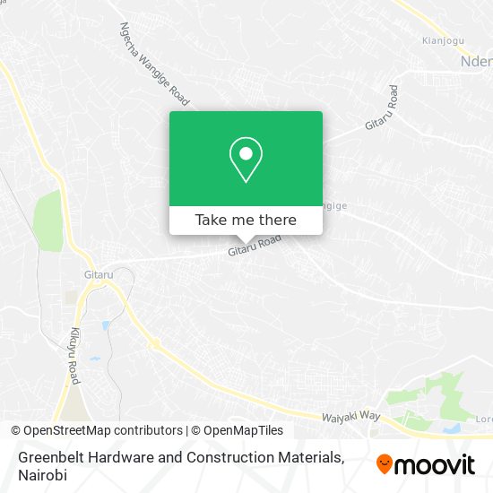 Greenbelt Hardware and Construction Materials map