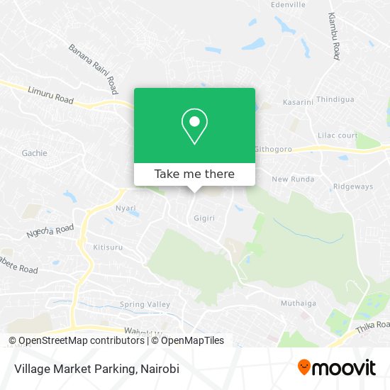 Village Market Parking map