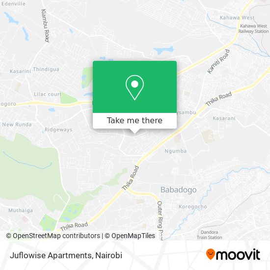 Juflowise Apartments map