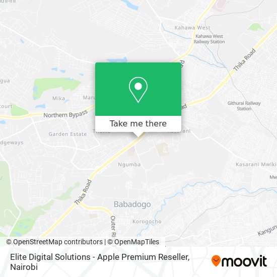 Elite Digital Solutions - Apple Premium Reseller map