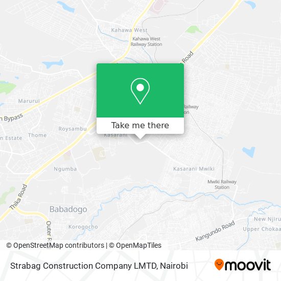 Strabag Construction Company LMTD map