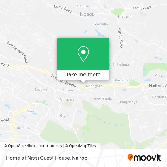 Home of Nissi Guest House map