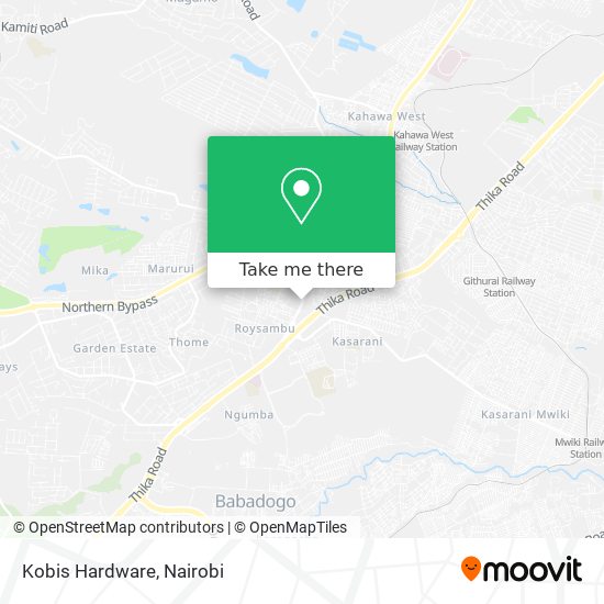 Kobis Hardware map