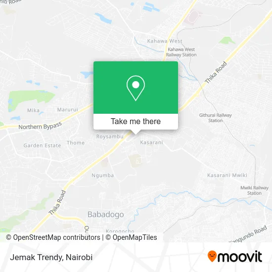 Jemak Trendy map