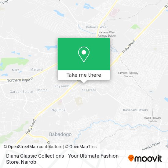 Diana Classic Collections - Your Ultimate Fashion Store map